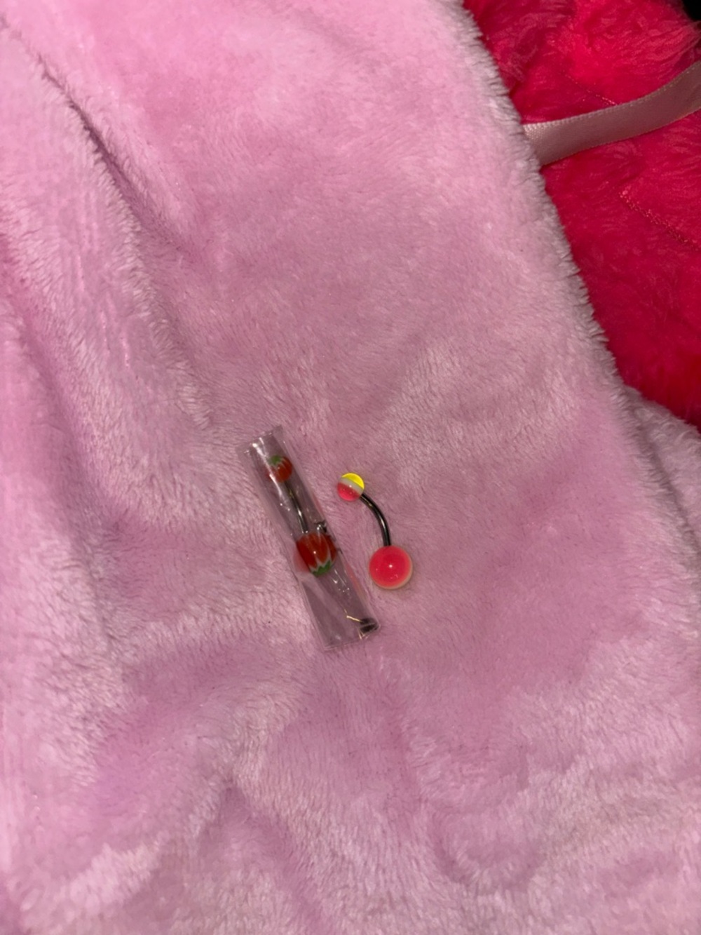 Hot Topic Colorful Navel Ring Set